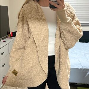 Nordic Beach Tan Teddy Jacket